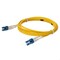 Add-On 2M LC MALE TO LC MALE OS2 STRAIGHT YELLOW DUPLEX FIBER PLENUM PATCH CA ADD-LC-LC-2M9SMFP - alternate 5